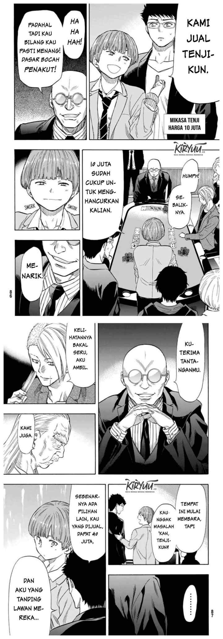 Tomodachi Game chapter 50 halaman 6