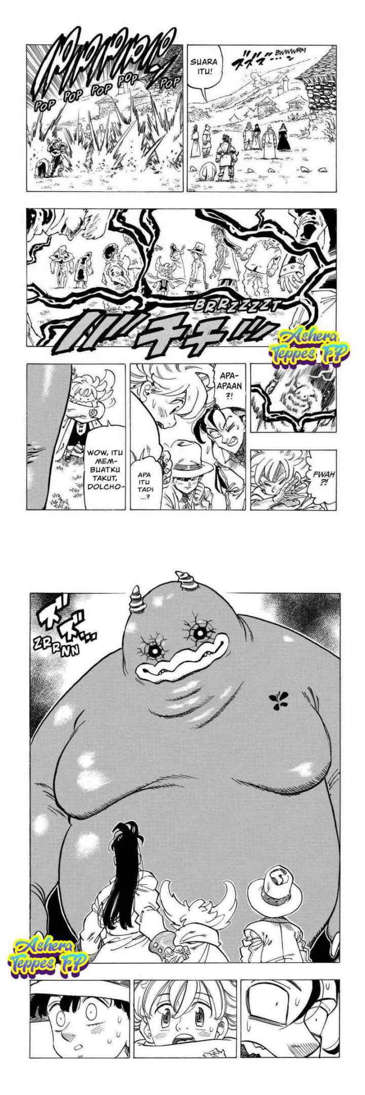 Mokushiroku no Yonkishi chapter 34 halaman 9