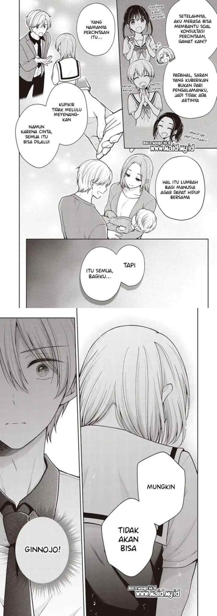 Osananajimi(♂) wo Onnanoko ni Shiteshimatta Hanashi chapter 75 halaman 4