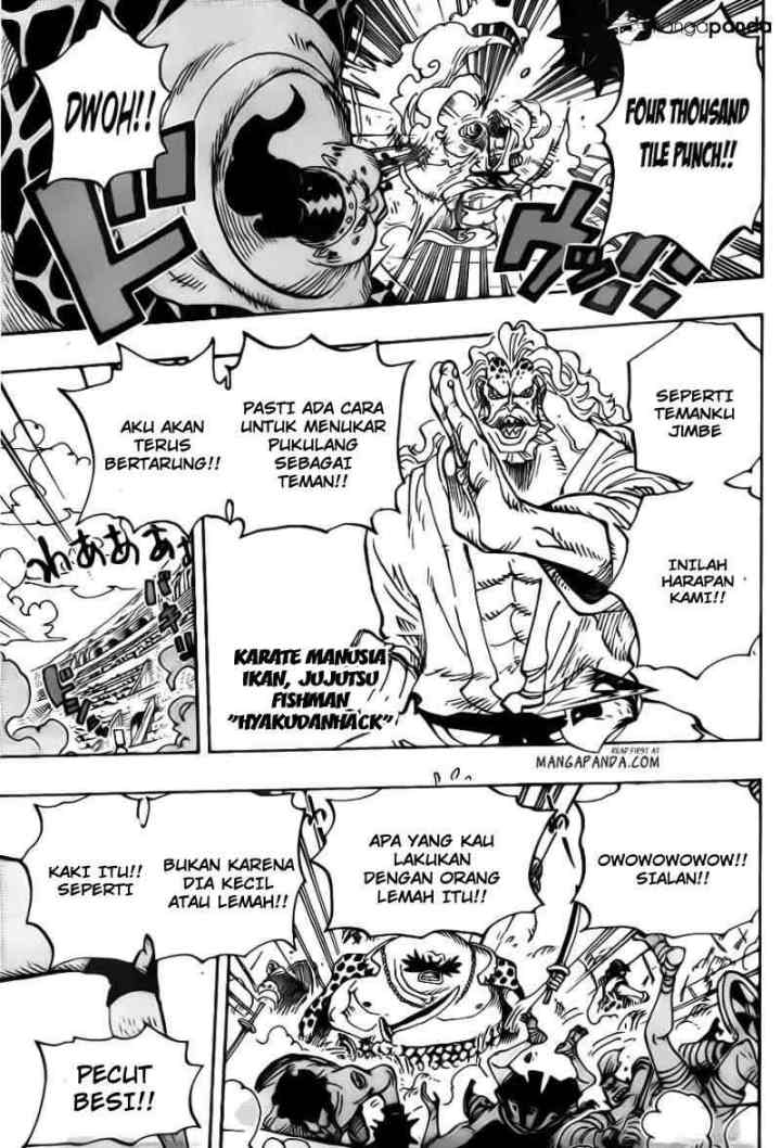 One Piece chapter 707 halaman 12