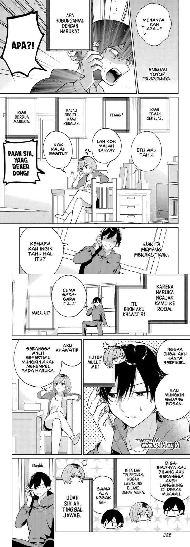 Remote Jugyou ni Nattara Class 1 no Bishoujo to Doukyo Suru Koto ni Natta chapter 6 halaman 11