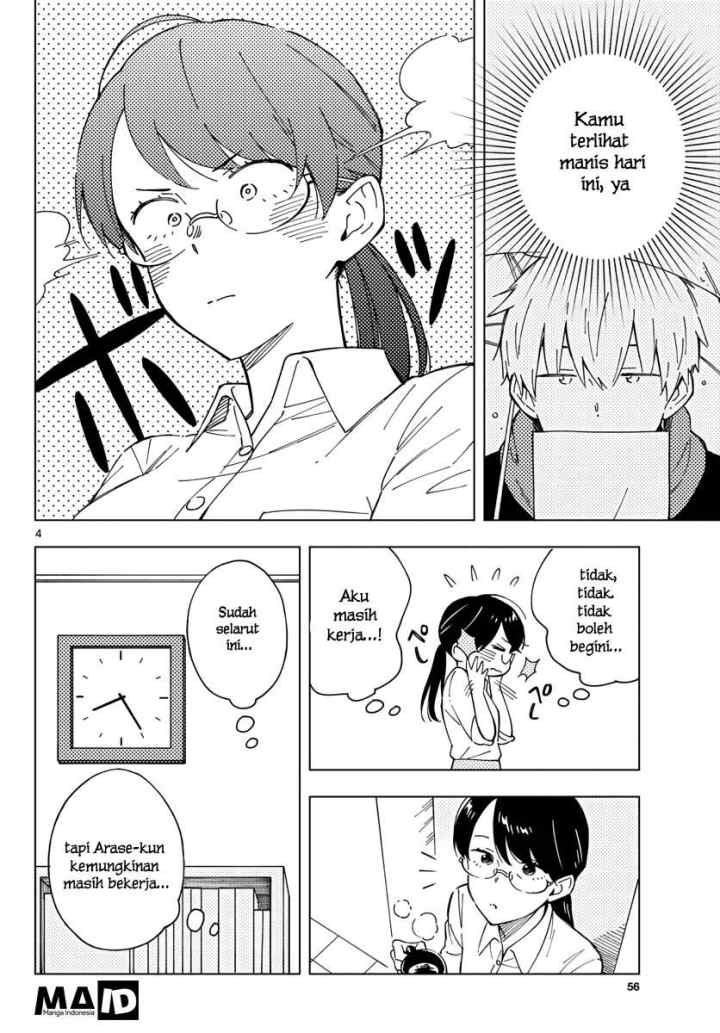 Sensei wa Koi wo Oshierarenai chapter 4 halaman 7