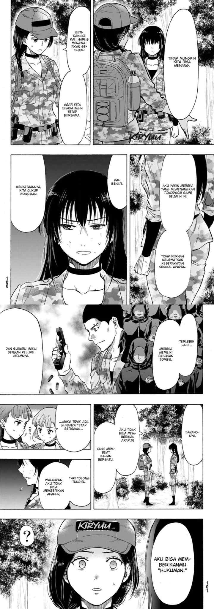 Tomodachi Game chapter 80 halaman 4