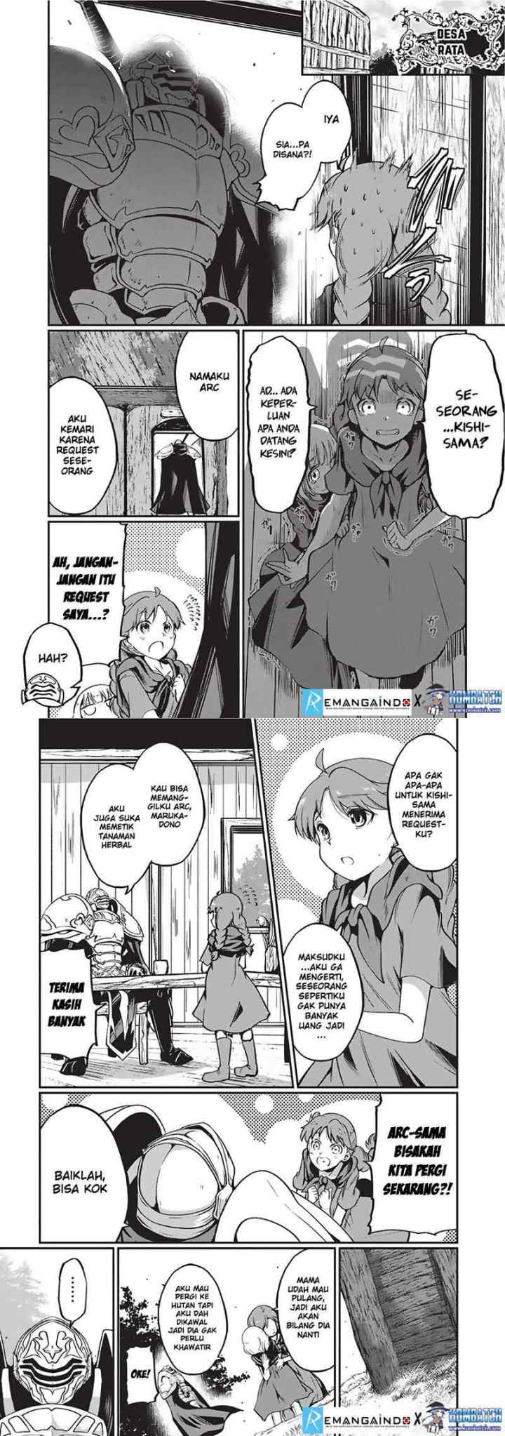 Gaikotsu Kishi-sama, Tadaima Isekai e Odekakechuu chapter 2 halaman 8