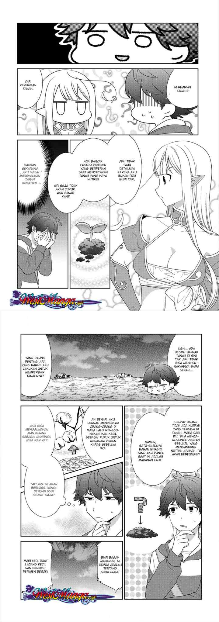 Seirei-tachi no Rakuen to Risou no Isekai Seikatsu chapter 9 halaman 8
