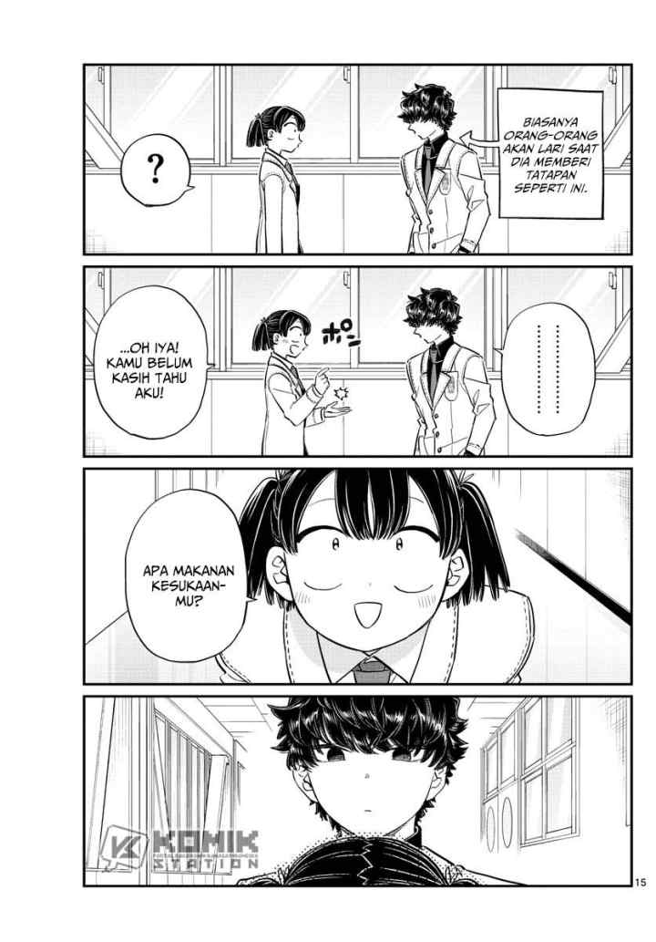 Komi-san wa Komyushou Desu chapter 133 halaman 17