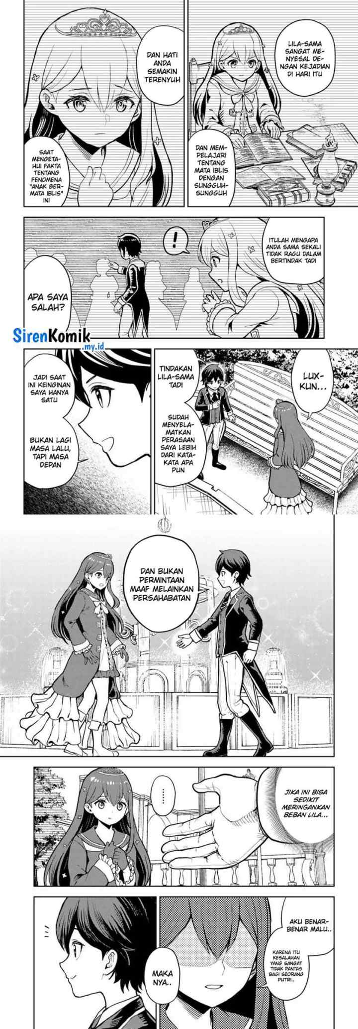 Magan no Akuyaku ni Tenseishita node Oshi Chara wo Mimamoru Mob wo Mezashimasu chapter 9.1 halaman 9
