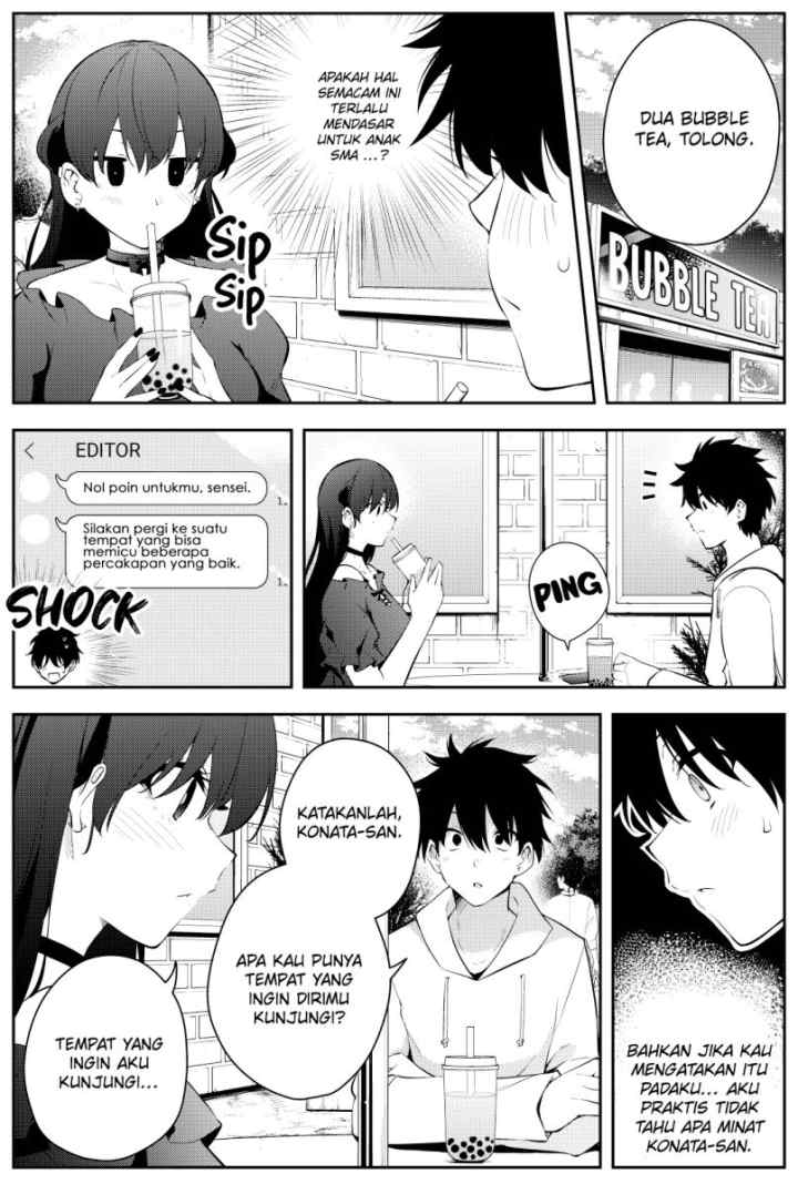 Mishiranu Joshikousei ni Kankensareta Mangaka no Hanashi chapter 43 halaman 7