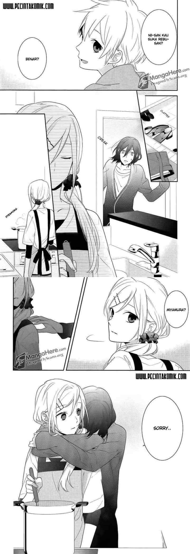 Horimiya chapter 15 halaman 12