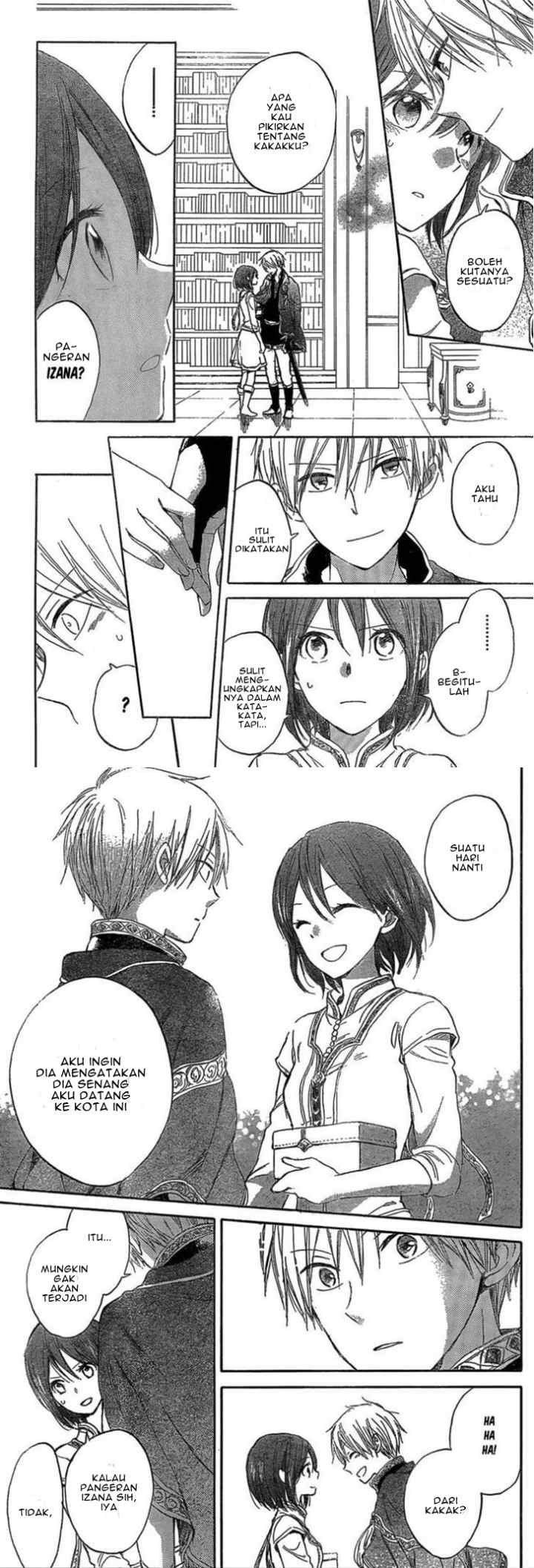 Akagami no Shirayukihime chapter 33 halaman 14