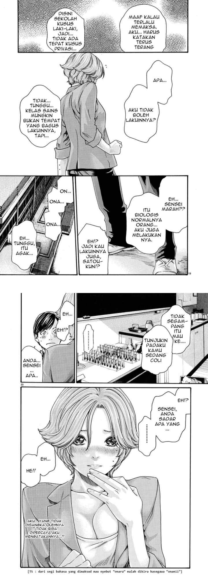 Hajimete no Sense chapter 4 halaman 10