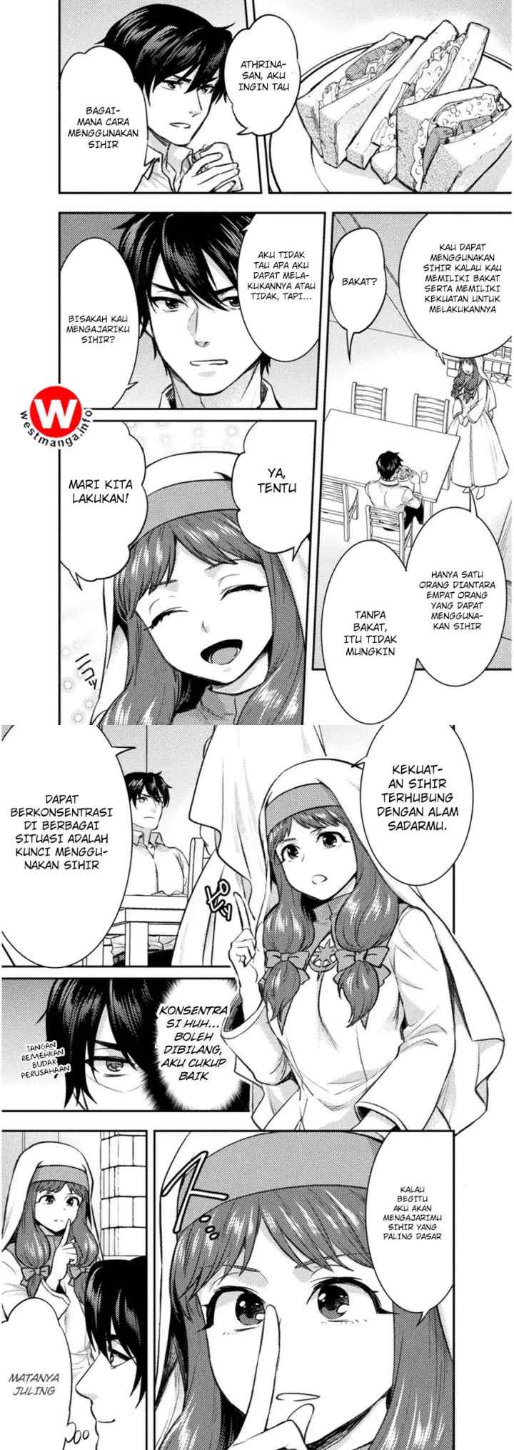 Bijo to Kenja to Majin no Ken chapter 3 halaman 4