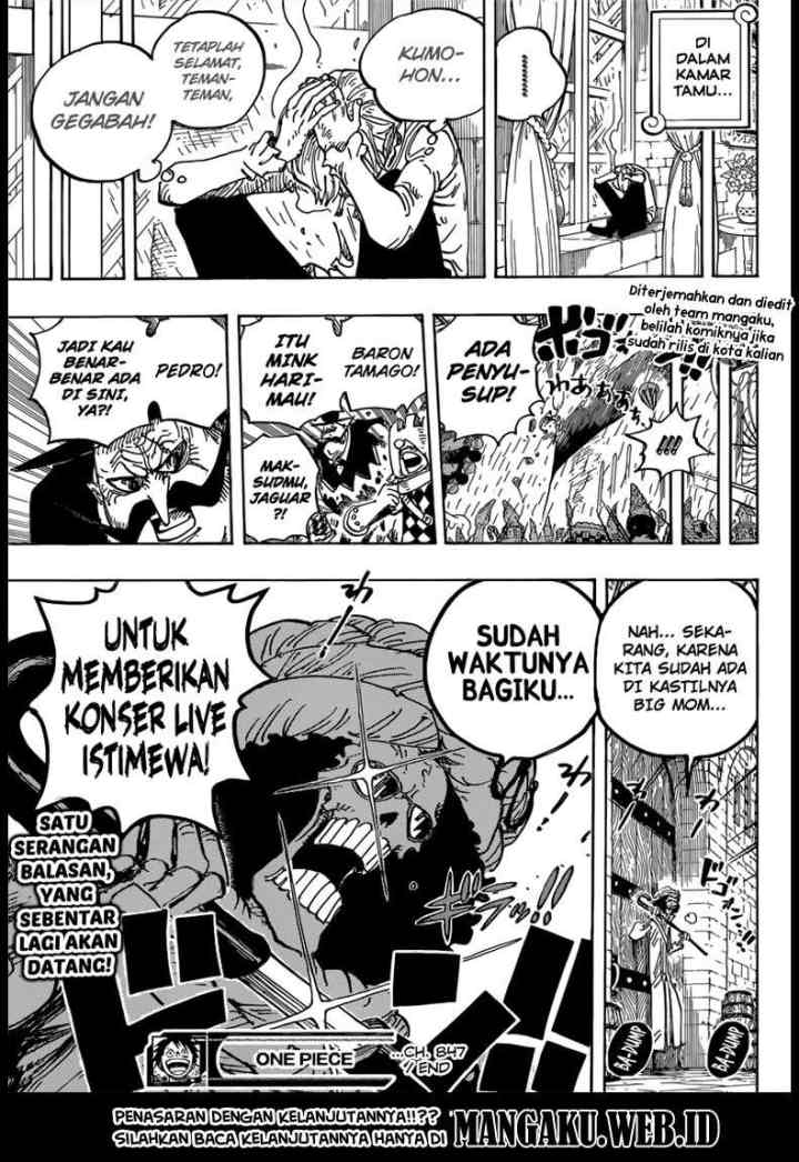 One Piece chapter 847 halaman 18