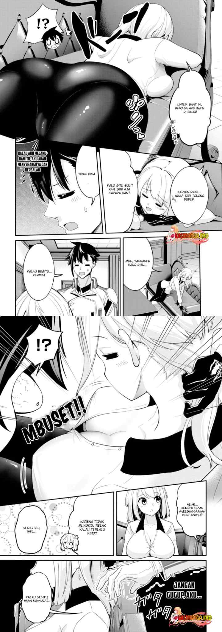 Seikishi ni Natta kedo Danchou no Oppai ga Sugosugite Kokoro ga Kiyomerarenai chapter 4 halaman 11