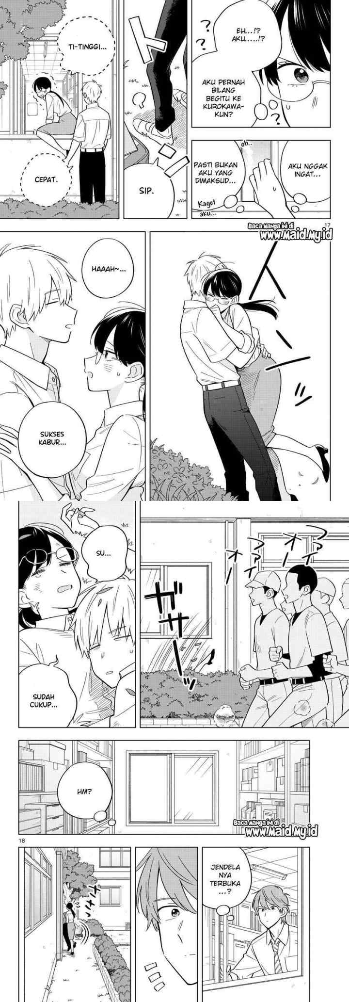 Sensei wa Koi wo Oshierarenai chapter 39 halaman 10