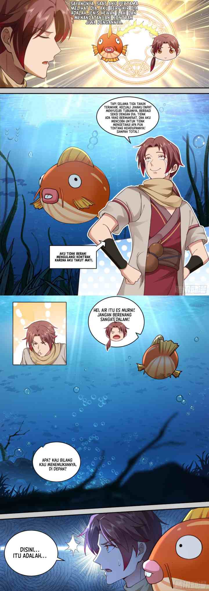 Godly Pet Has Opened Up for Me Again chapter 1 halaman 5