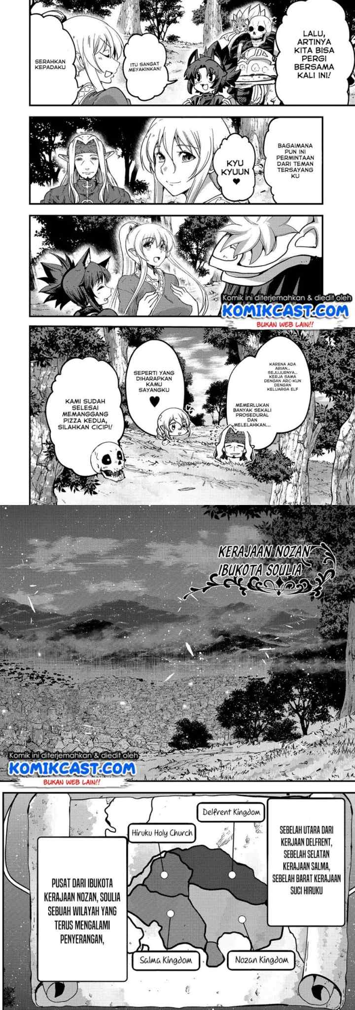 Gaikotsu Kishi-sama, Tadaima Isekai e Odekakechuu chapter 34 halaman 11