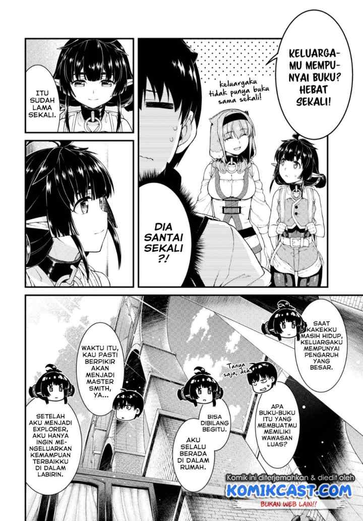 Isekai Meikyuu de Harem wo chapter 56 halaman 13