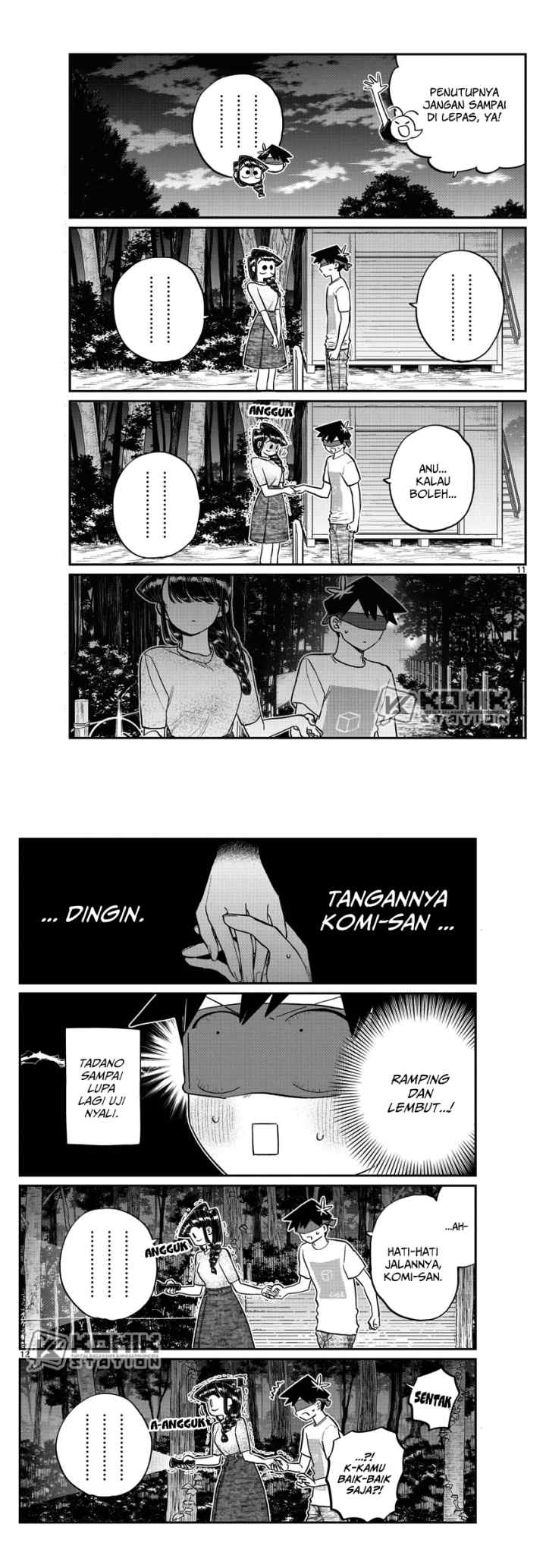 Komi-san wa Komyushou Desu chapter 180 halaman 7
