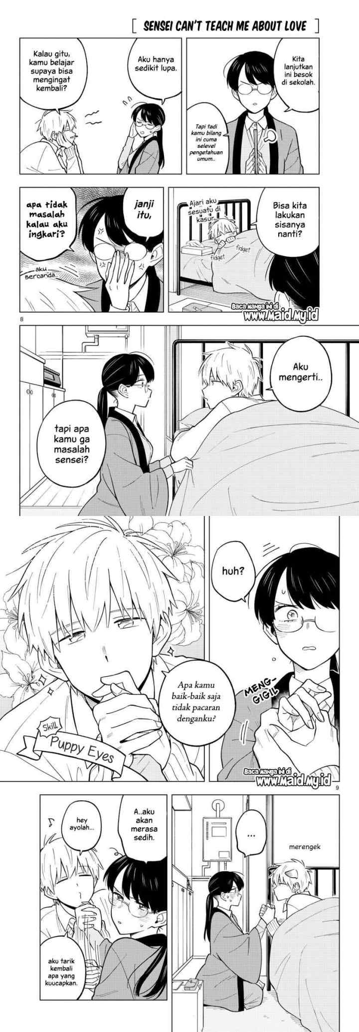 Sensei wa Koi wo Oshierarenai chapter 24 halaman 7