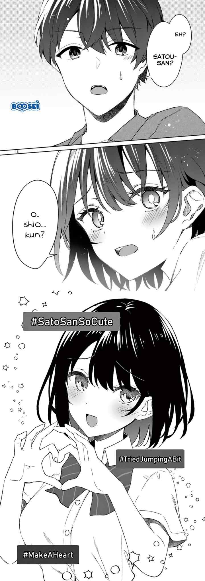 Shiotaiou no Sato-san ga Ore ni dake Amai chapter 9 halaman 9