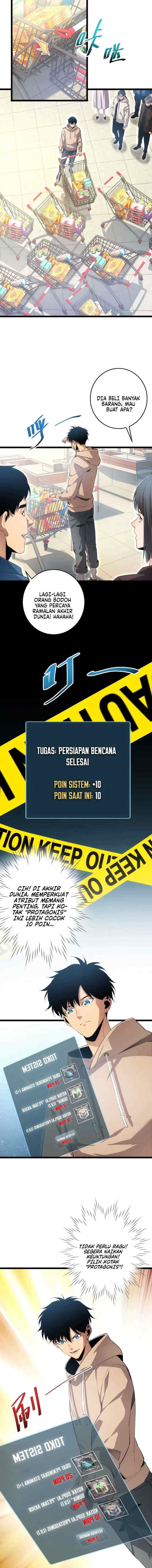 Rebirth in the Apocalypse: I Reach the Top by Opening Boxes chapter 3 halaman 8