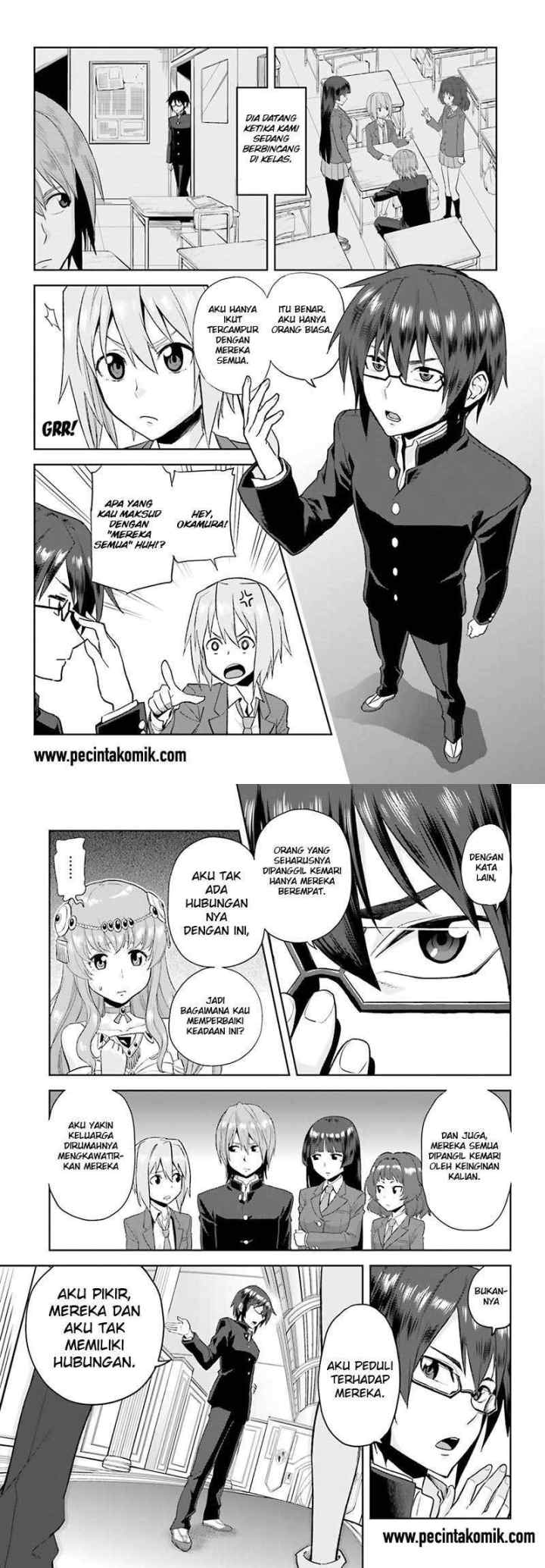 Konjiki no Moji Tsukai: Yuusha Yonin ni Makikomareta Unique Cheat chapter 1 halaman 11