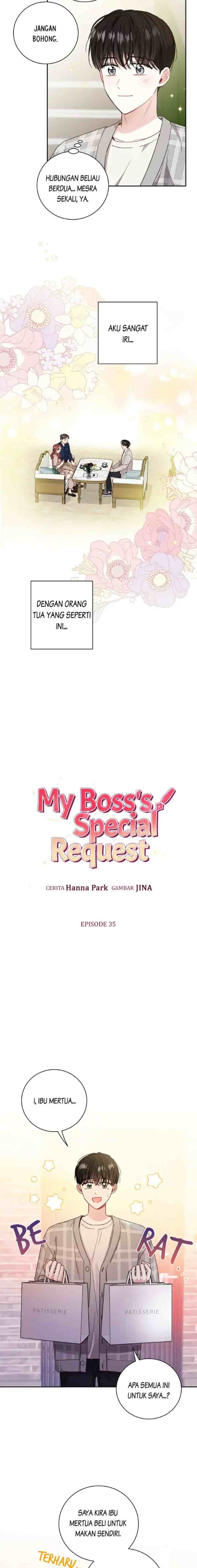 My Boss's Special Request chapter 35 halaman 5