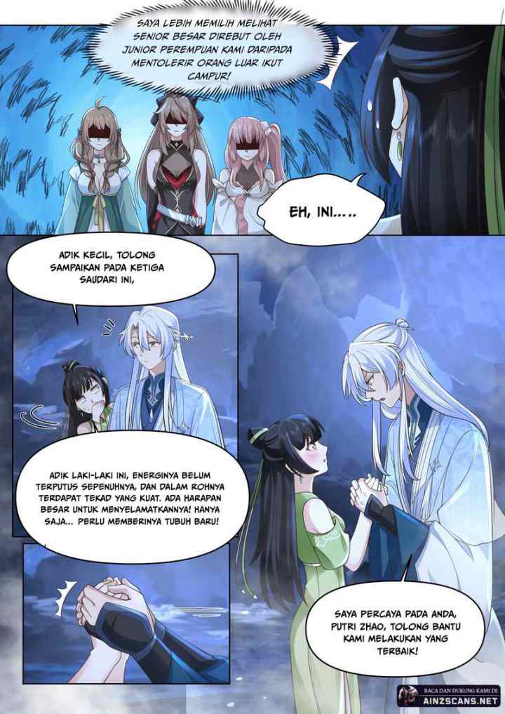 The Villain's Senior Brother And His Junior Sisters Are All Yanderes chapter 86 halaman 11