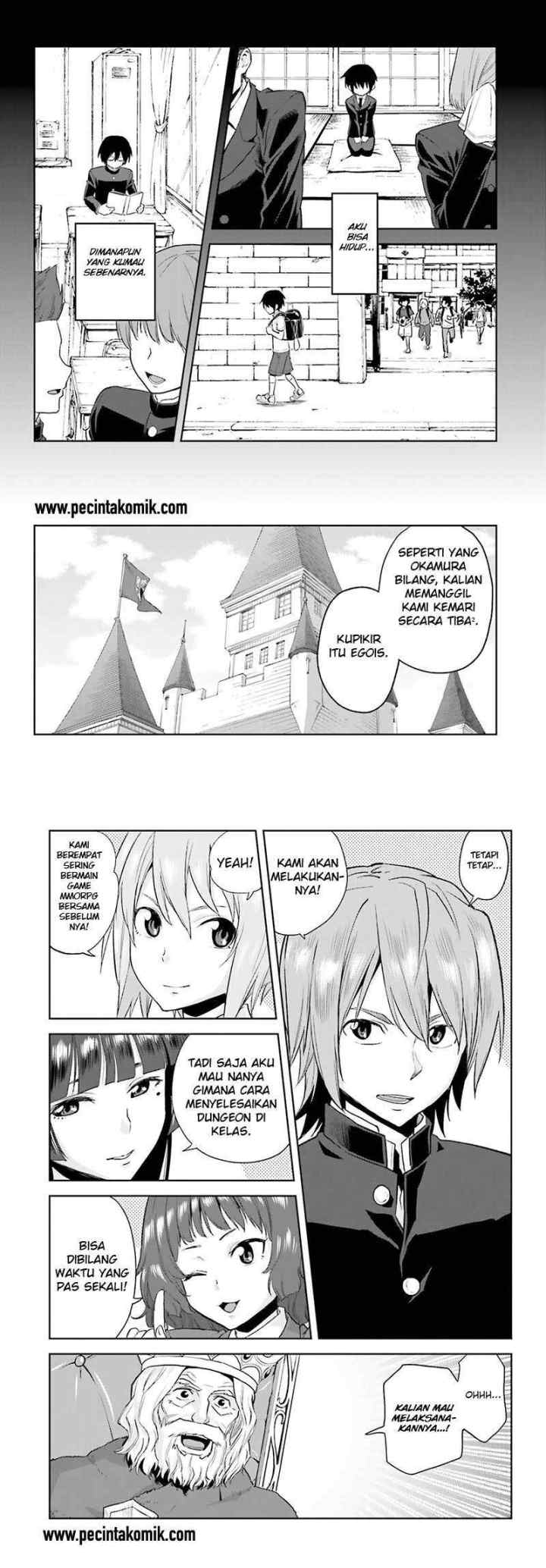 Konjiki no Moji Tsukai: Yuusha Yonin ni Makikomareta Unique Cheat chapter 1 halaman 14