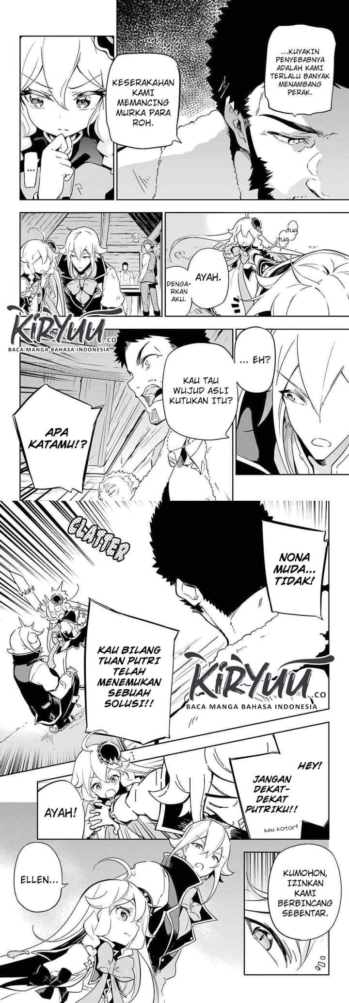 Chichi wa Eiyuu Haha wa Seirei Musume no Watashi wa Tenseisha chapter 21 halaman 11