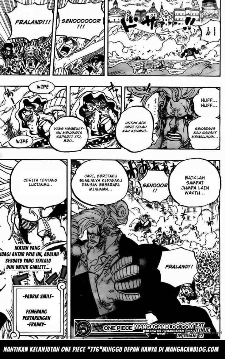 One Piece chapter 775 halaman 19