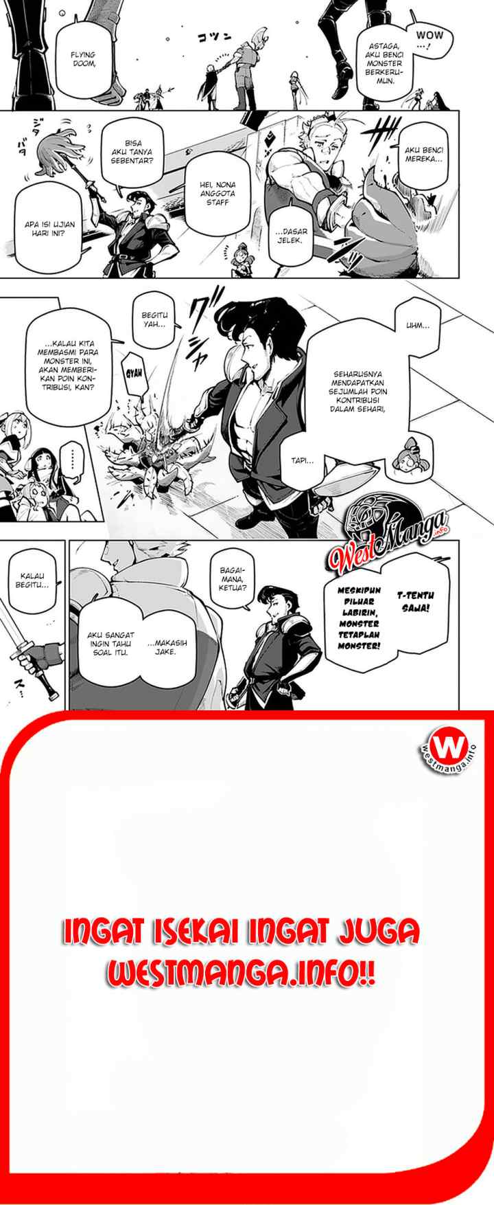 Sekai Saikyou no Kouei: Meikyuukoku no Shinjin Tansakusha chapter 19.1 halaman 7