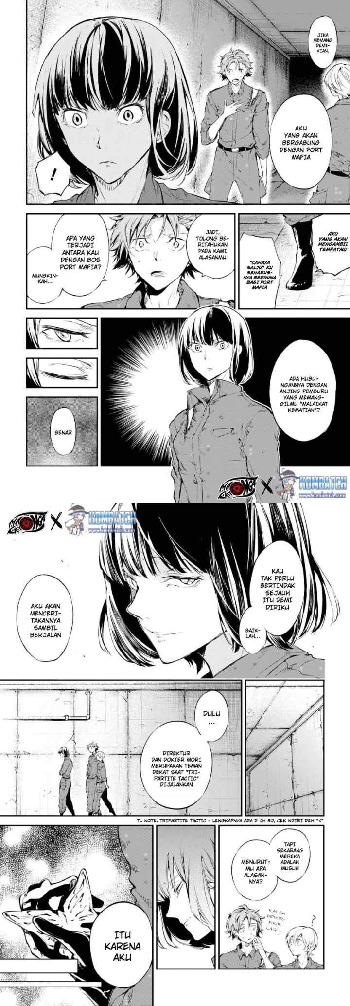 Bungou Stray Dogs chapter 65 halaman 8