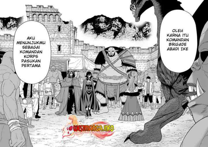 Maou Gun Saikyou no Majutsushi wa Ningen datta chapter 19.1 halaman 12