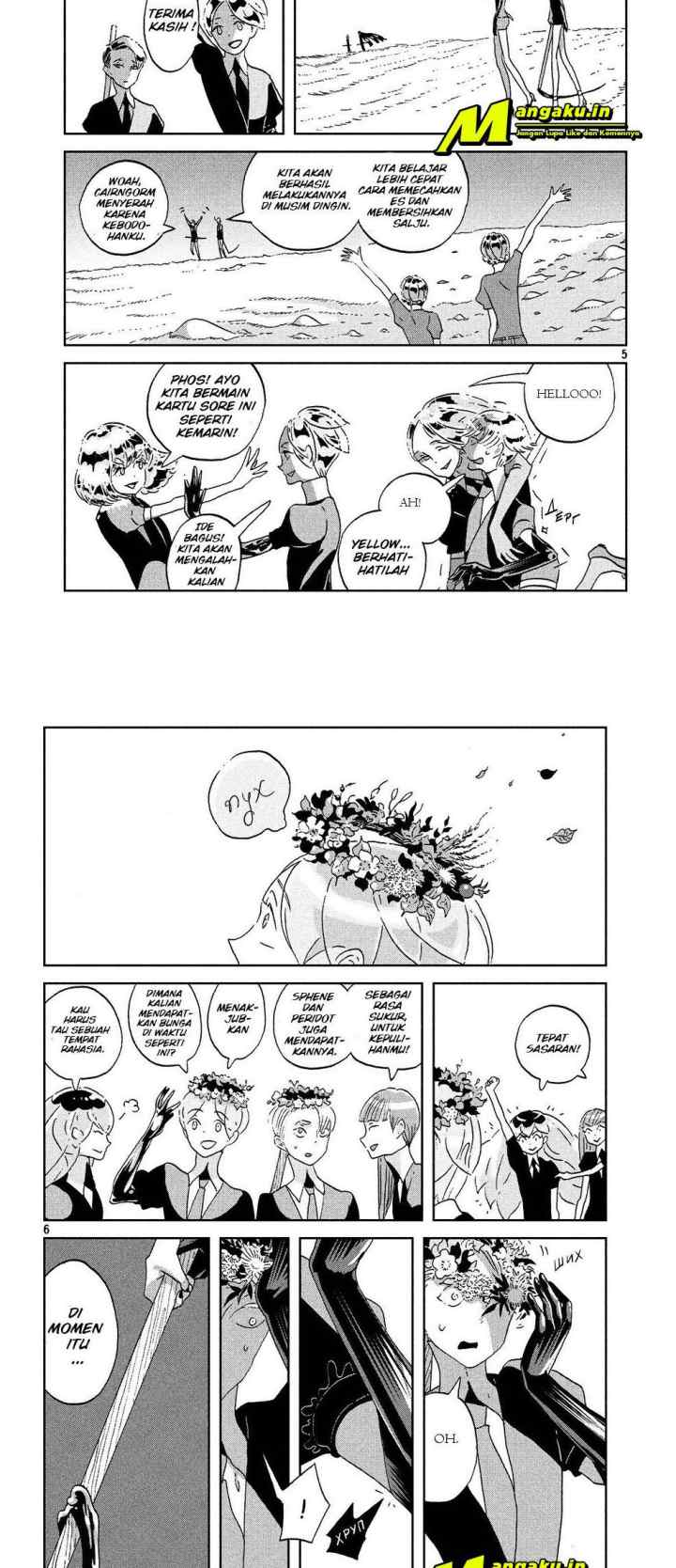 Houseki no Kuni chapter 44 halaman 4