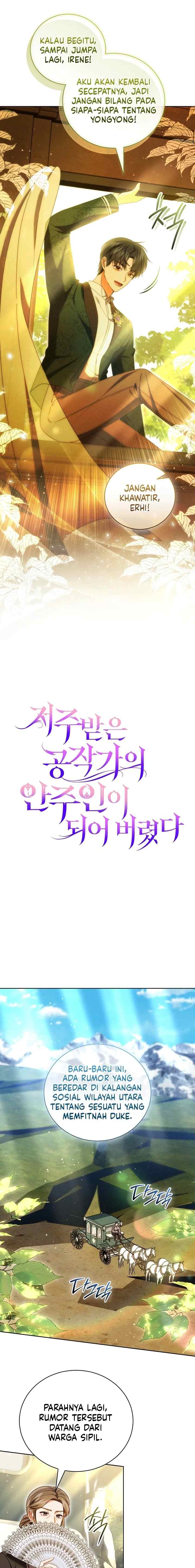 Becoming the Lady of the Cursed Ducal House chapter 38 halaman 6