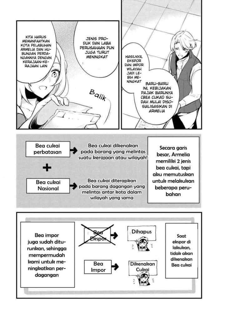 Koushaku Reijou no Tashinami chapter 27 halaman 4
