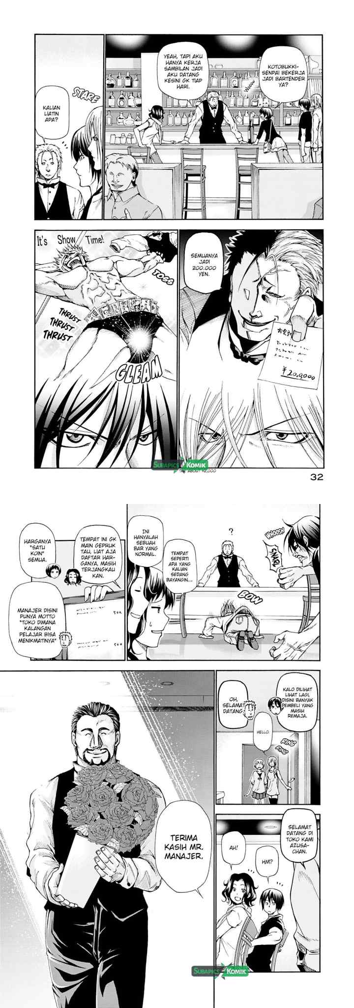 Grand Blue chapter 14 halaman 4