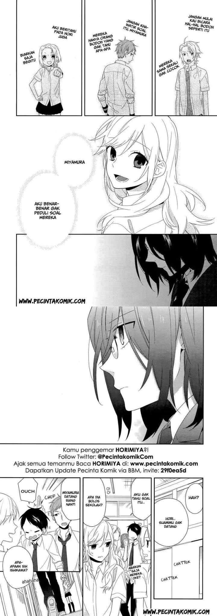 Horimiya chapter 26 halaman 12