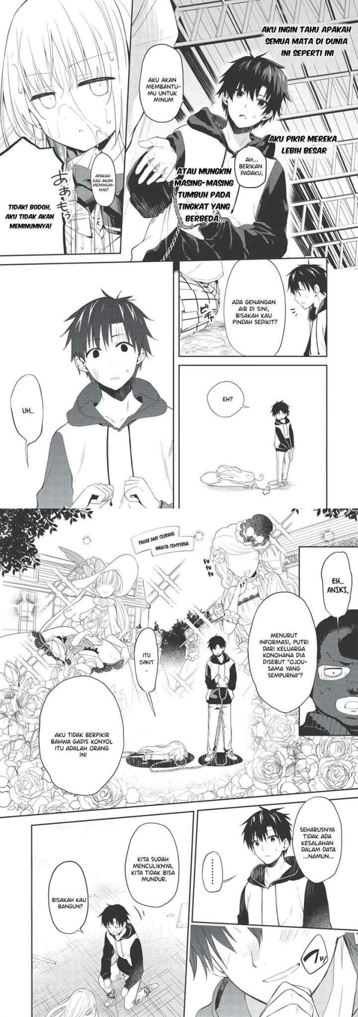 Saijo no Osewa ~Takane no Hana Darakena Meimon Kou de, Gakuin Ichi no Ojou-sama (Seikatsu Noryoku Kaimu) o Kagenagara Osewa suru Koto ni Narimashita~ chapter 1 halaman 10