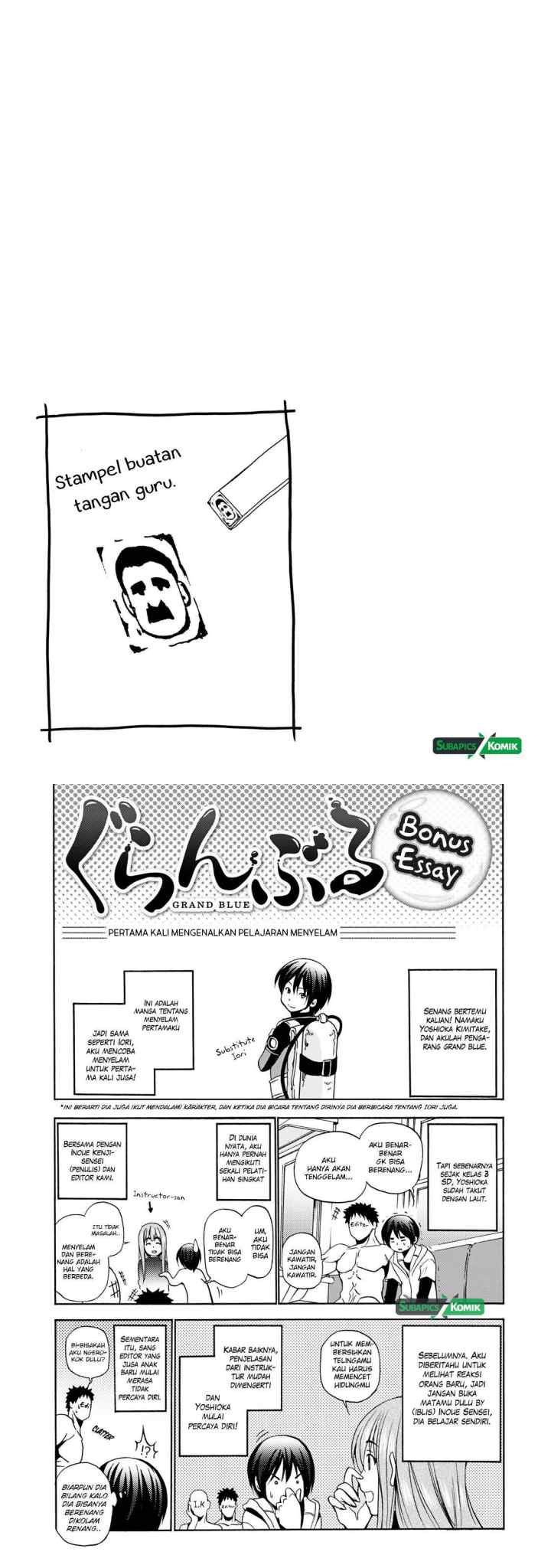 Grand Blue chapter 8.5 halaman 9