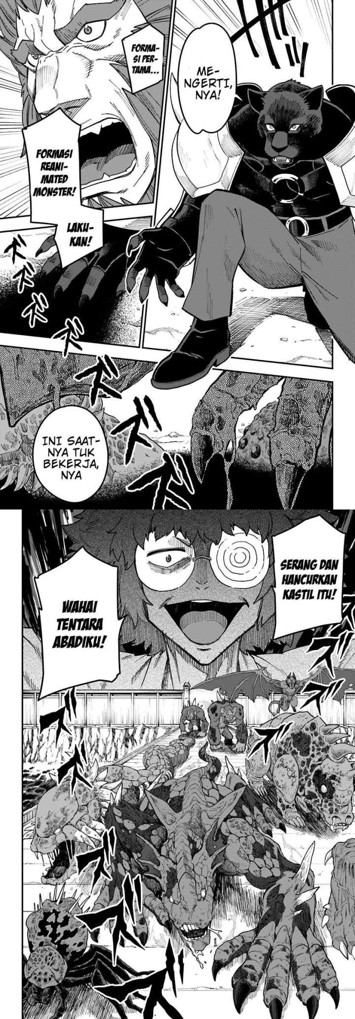 Konjiki no Moji Tsukai: Yuusha Yonin ni Makikomareta Unique Cheat chapter 33 halaman 13