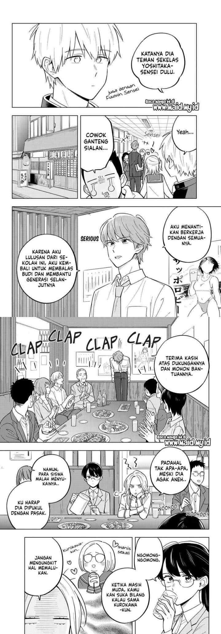 Sensei wa Koi wo Oshierarenai chapter 27 halaman 6