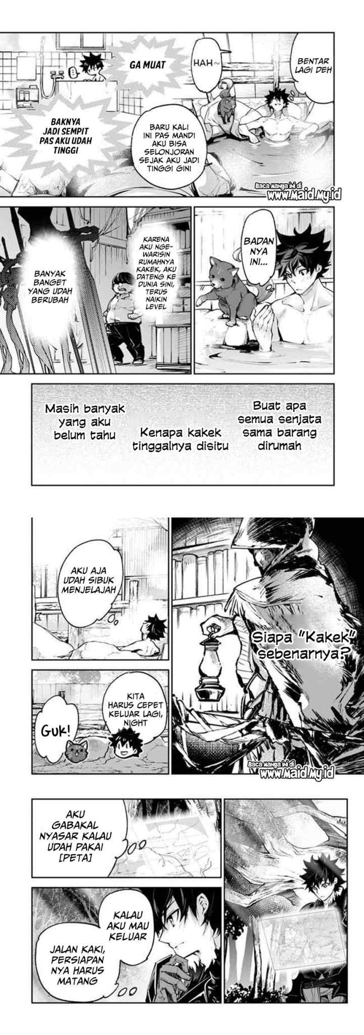 Isekai de Cheat Skill wo te ni Shita ore wa, Genjitsu Sekai wo mo Musou Suru ~Level Up wa Jinsei wo Kaeta~ chapter 14 halaman 9