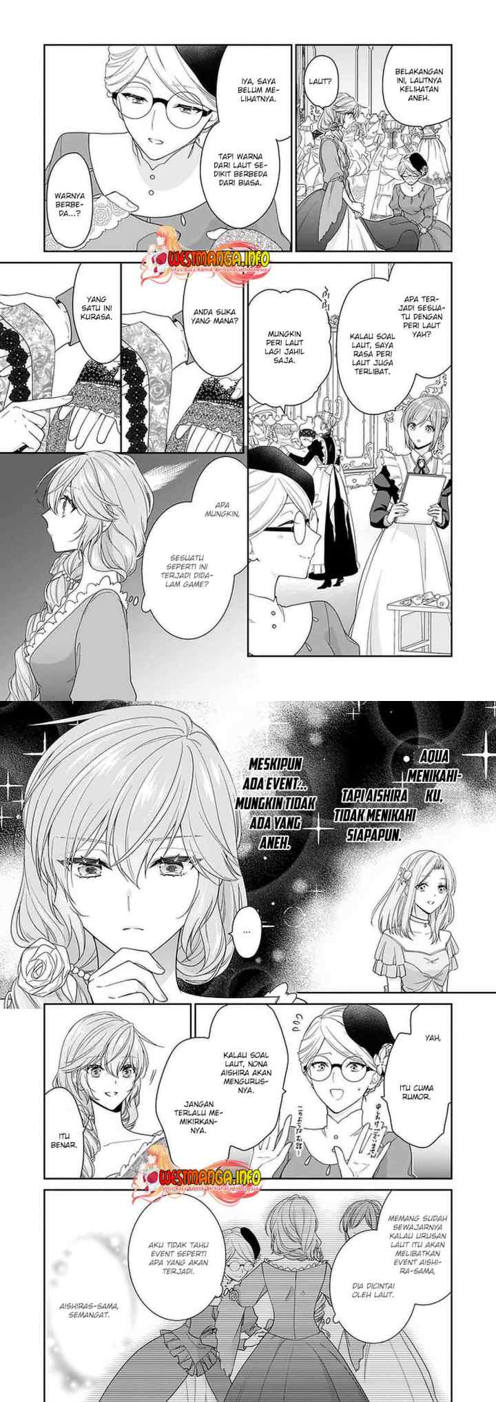 Akuyaku Reijou wa Ringoku no Outaishi ni Dekiai sareru chapter 25 halaman 6