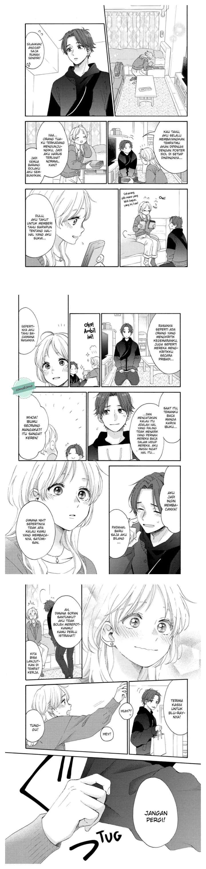 Hananoi-kun to Koi no Yamai chapter 48 halaman 9