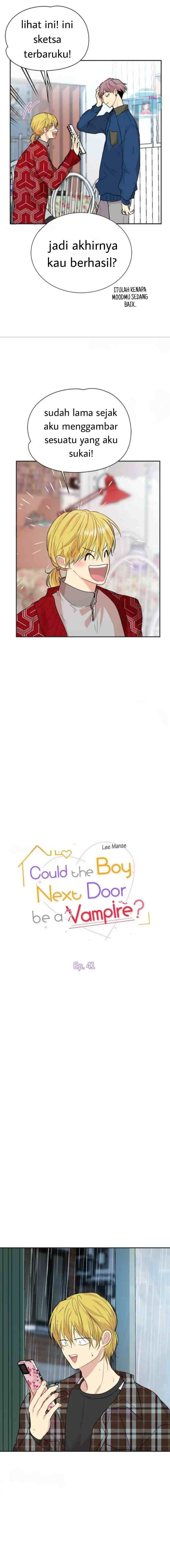 Could the Boy Next Door be a Vampire? chapter 41 halaman 4