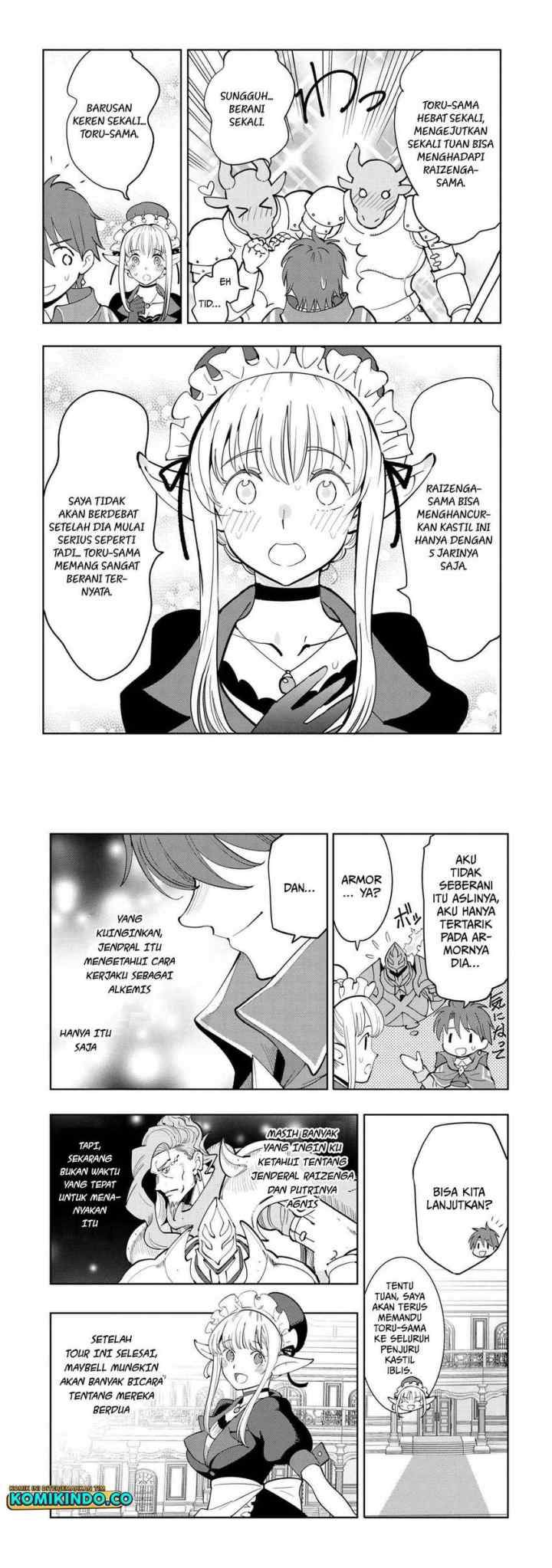 Souzou Renkinjutsushi Wa Jiyuu wo Ouka Suru Kokyou wo Tsuihou Saretara, Maou No Ohizamoto De Chouzetsu Kouka No Magic Item Zukuri Houdai Ni Narimashita chapter 6.2 halaman 13