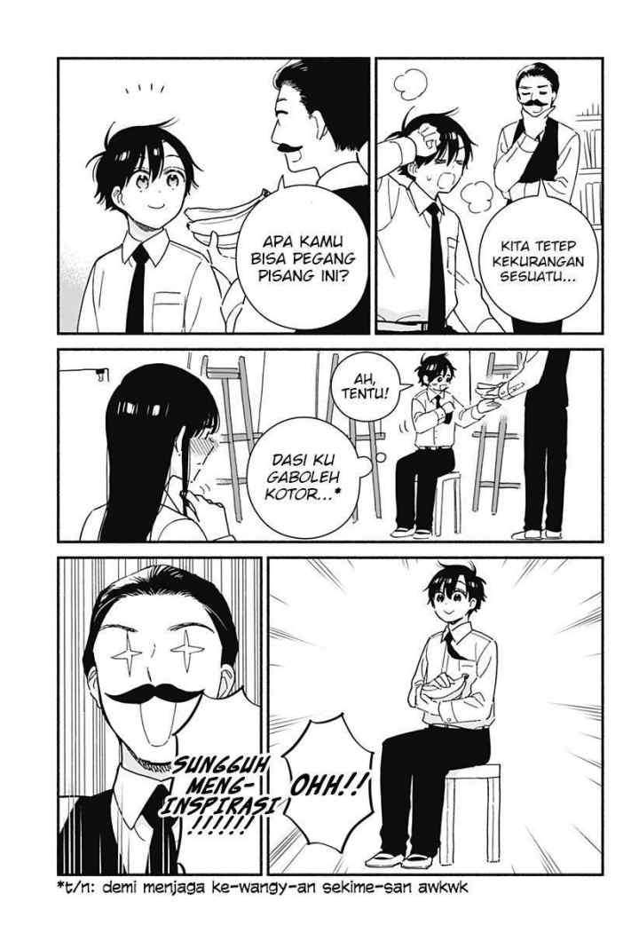 Sekimen Shinaide Sekime-san (Serialization) chapter 15 halaman 6